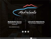 Tablet Screenshot of madrelievito.com